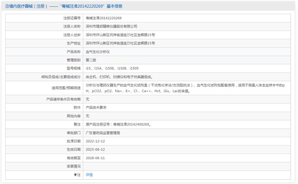 血气生化分析仪i15理邦